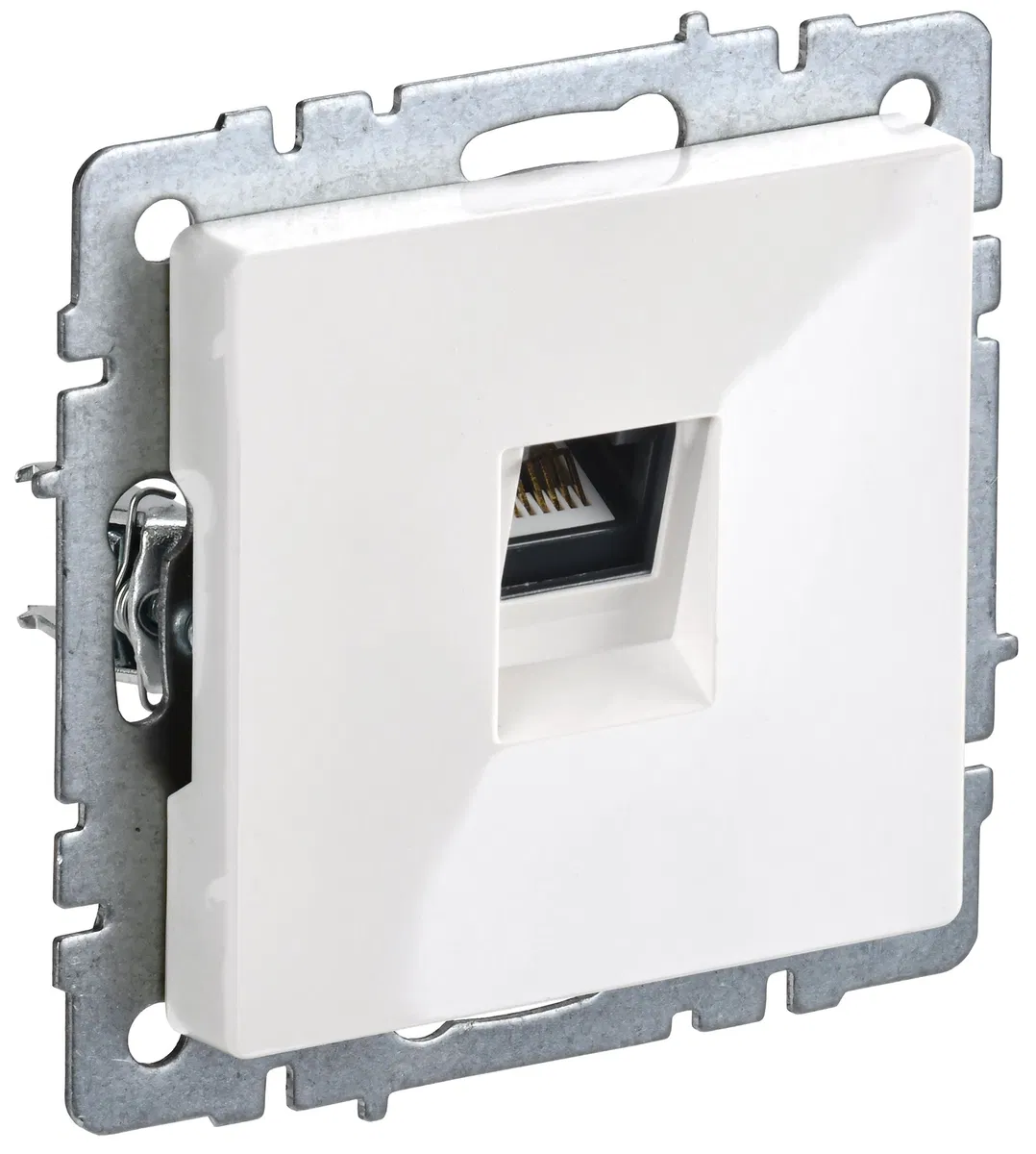 BRITE computer socket RJ45 cat.6 RK11-BrB white IEK BR-K10-2-K01