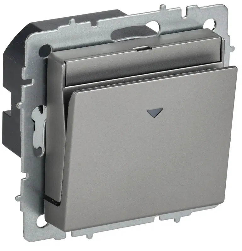 Выключатель карточный BRITE 30А ВС10-1-8-БрС механизм сталь IEK BR-V11-0-10-K46