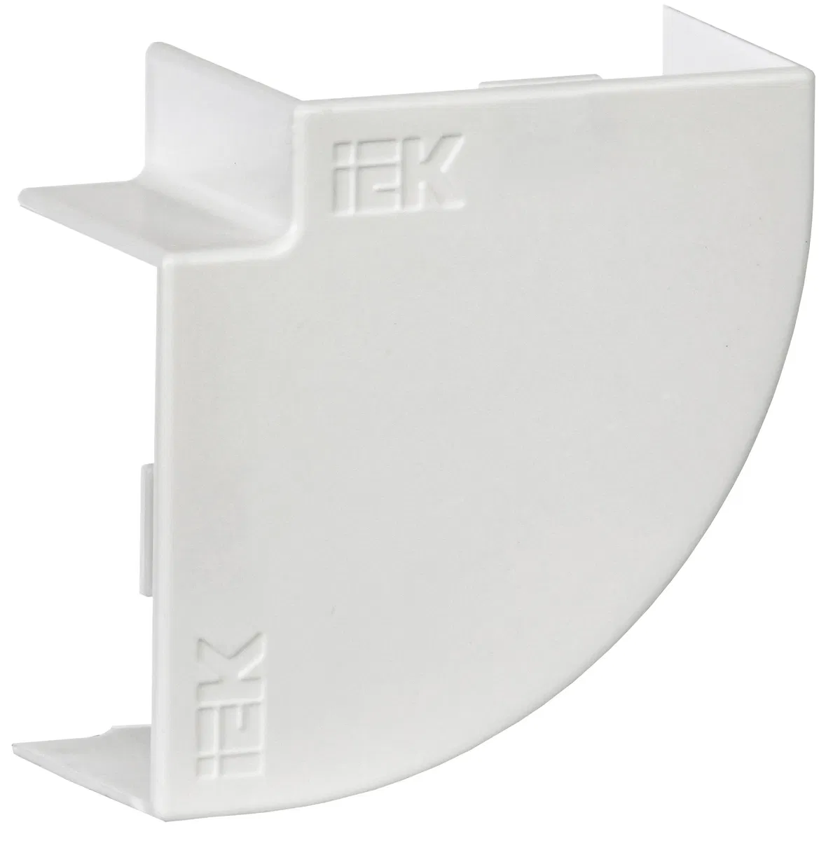 ELECOR Поворот на 90град КМП 80х40 белый (4шт/компл) IEK CKMP10D-P-080-040-K01-R