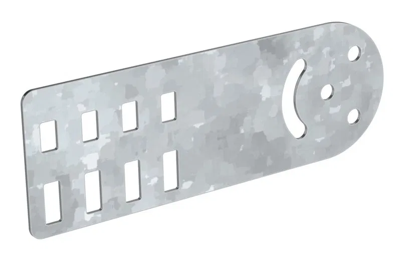 Пластина шарнирная H=80мм HDZ IEK CLM51D-PSH-080-HDZ