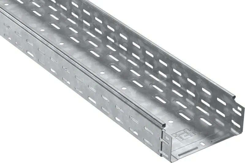 Лоток листовой перфорир. 150х80 L3000 сталь HDZ IEK CLP10-080-150-3-M-HDZ