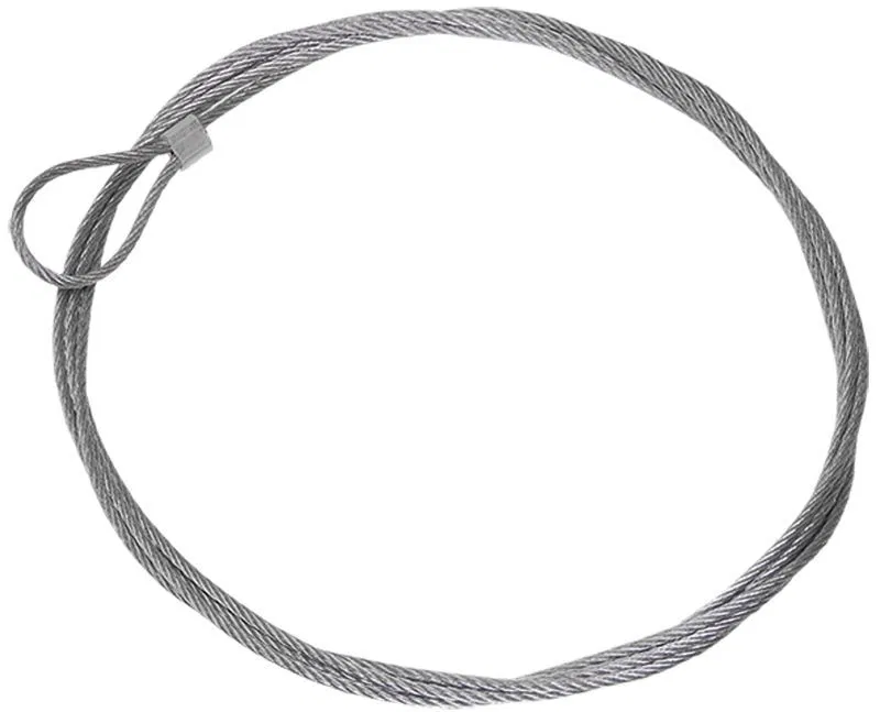 Трос стальной L5000 с петлей IEK CLP1M-SRL-2-05