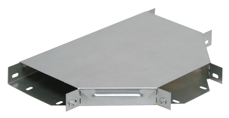Ответвитель для лотка Т-образ. горизонт. 300х35 с кр. IEK CLP1T-035-300-1