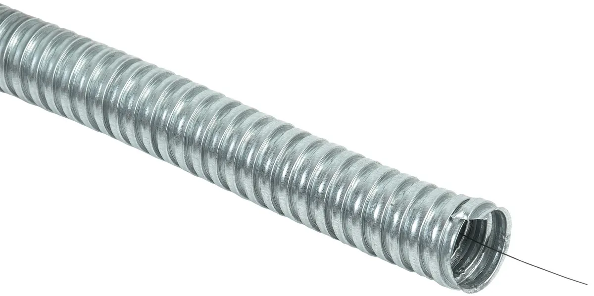Металлорукав Р3-ЦХ-22 d22мм с протяжкой ELASTA (уп.50м) IEK CMP18-022-K00-050