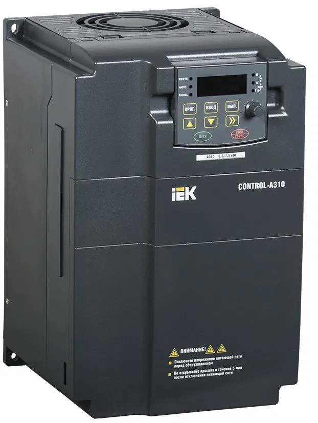 Преобразователь частоты CONTROL-A310 380В 3Ф 7,5-11кВт 17-25A IEK CNT-A310D33V075-11TEZ