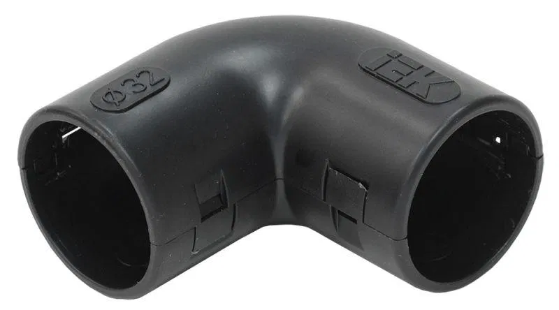 90 degree opening turn CI32G IEK black