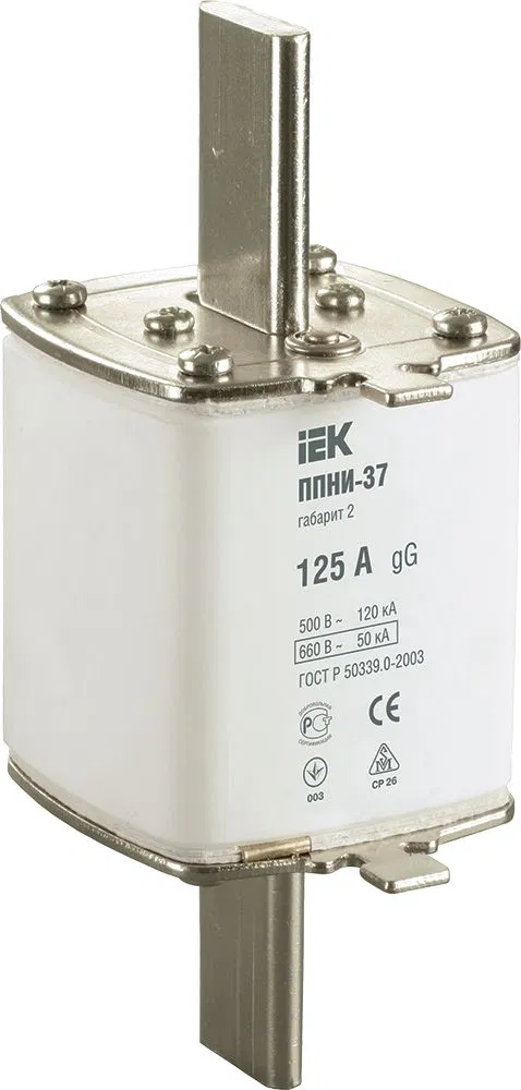 PPNI-37 保险丝熔断片 尺寸 2 125A IEK DPP40-125