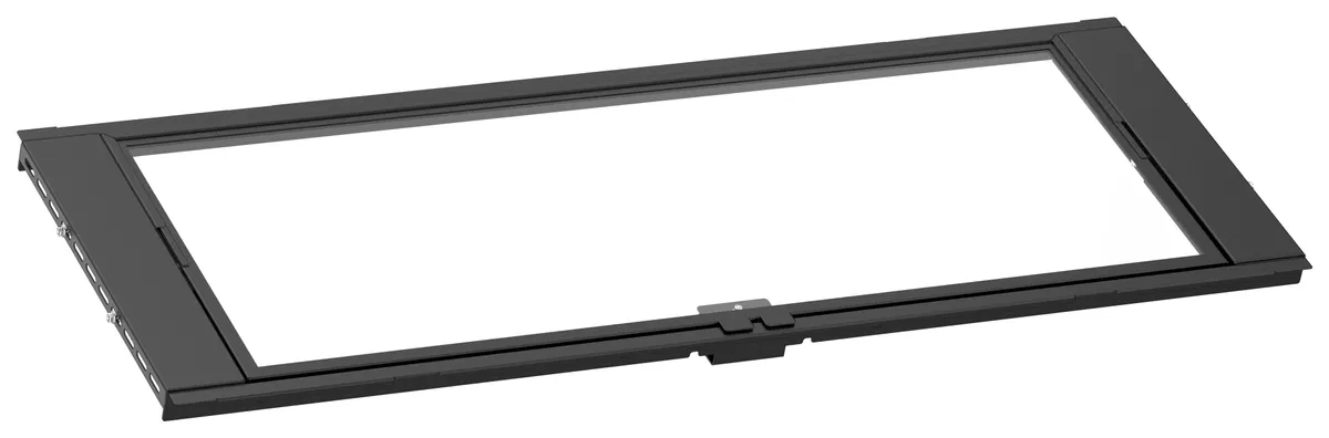 DATAROW Roof module 2 sections automatic 750x1200 black IEK DRW-PR05-A-750-1200