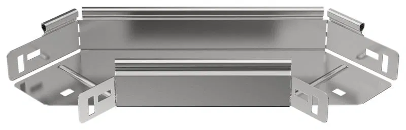 Угол для лотка 90град. 100х50 сталь 0.8мм ESCA 5 IEK ES5-PG-90-050-100-08