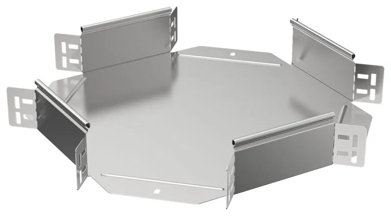 Ответвитель для лотка 80х150 1.5мм ESCA 7 IEK ES7-KR-080-150-15