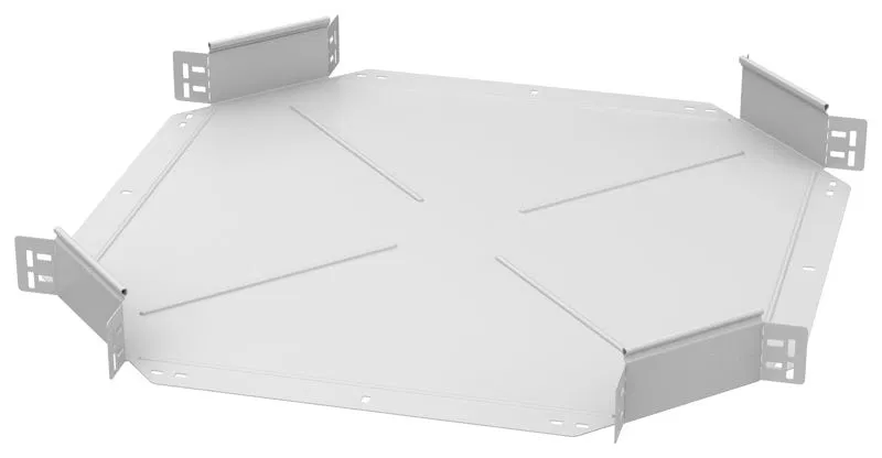 Ответвитель для лотка 80х600 1.5мм RAL 9016 ESCA 7 IEK ES7-KR-080-600-15-RGA