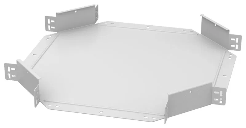 Ответвитель для лотка 100х400 2мм RAL 9016 ESCA 7 IEK ES7-KR-100-400-20-RGA