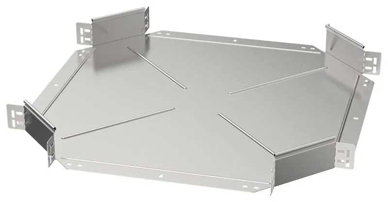 Ответвитель для лотка 100х500 1.5мм ESCA 7 IEK ES7-KR-100-500-15