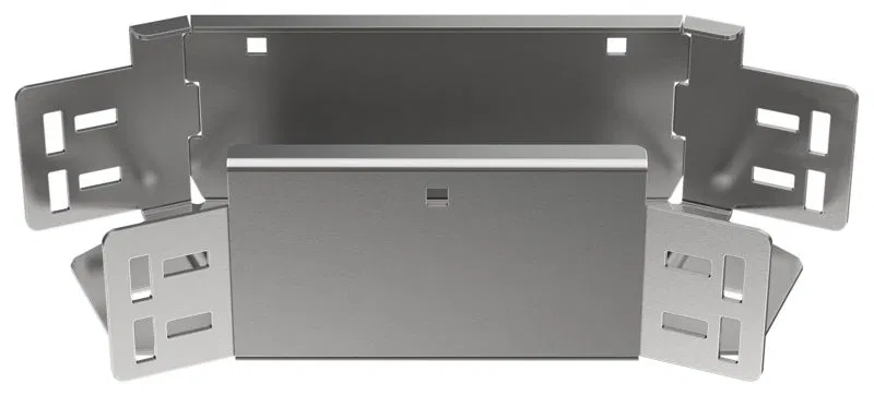 Угол для лотка 45град. 100х100 2мм ESCA 7 IEK ES7-PG-45-100-100-20