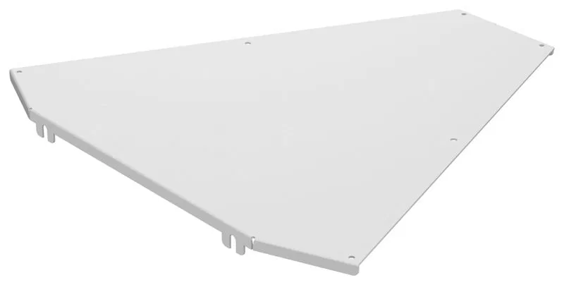 Крышка для угла 45град. осн.600 2мм RAL 9016 ESCA 7 IEK ES7-PGD-45-600-20-RGA