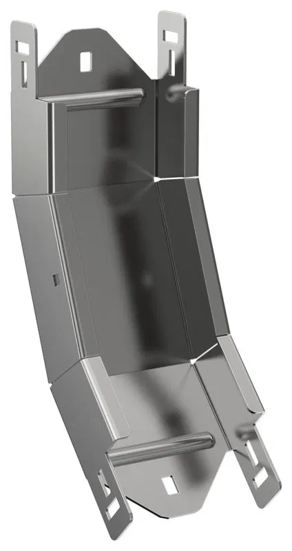 Угол для лотка вертикал. внутр. 45град. 50х100 2мм ESCA 7 IEK ES7-PN-45-050-100-20