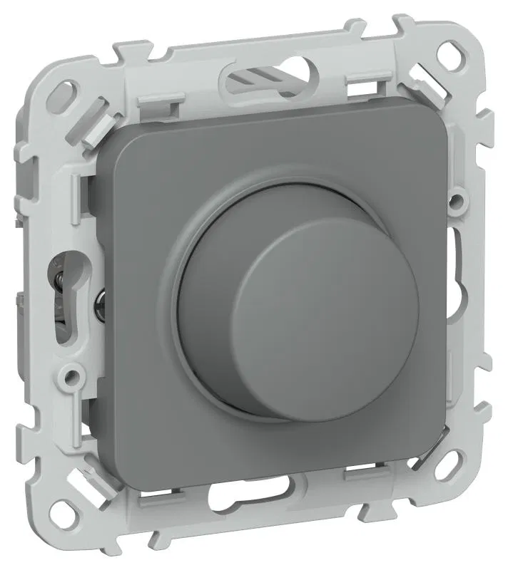 Светорегулятор СП FLITE СС11-5-1-ФлМА LED 250Вт механизм мокрый асфальт IEK FI-D22-0250-K80