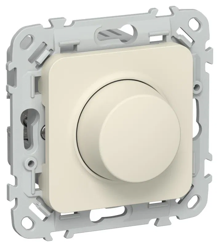 Светорегулятор проходной СП FLITE СС16-5-1-ФлСл LED 250Вт механизм сливочный IEK FI-D22-0250-P-K86