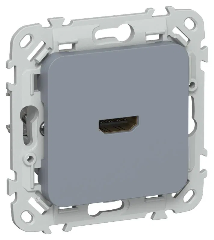 Розетка HDMI СП FLITE РШДМА-ФлМ механизм маренго IEK FI-H10-K35