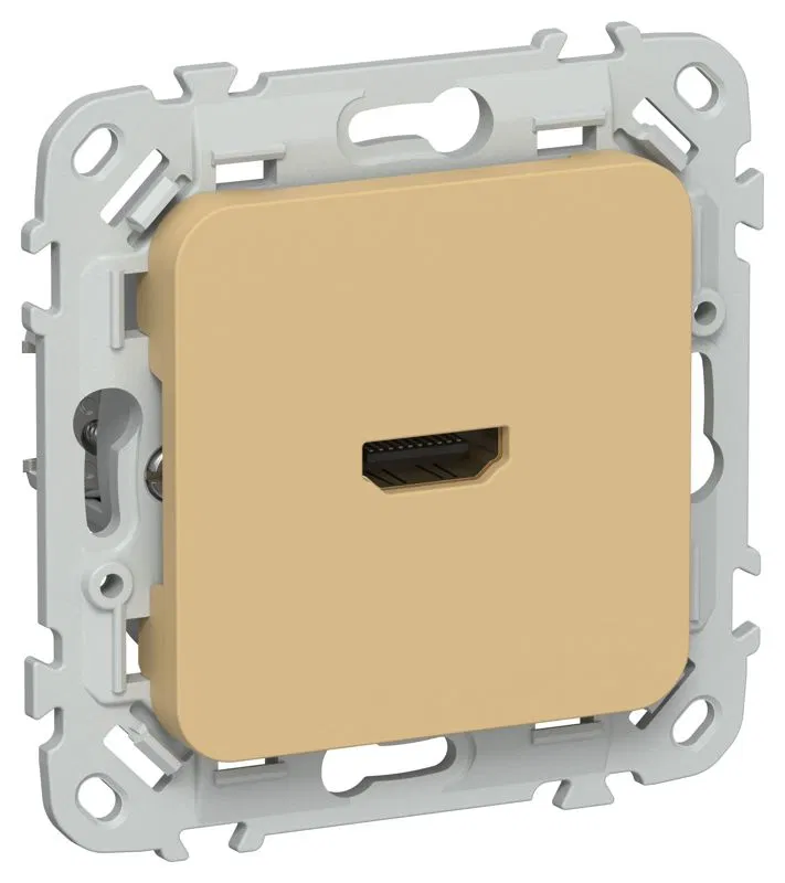 Розетка HDMI СП FLITE РШДМА-ФлШм механизм шамуа IEK FI-H10-K89