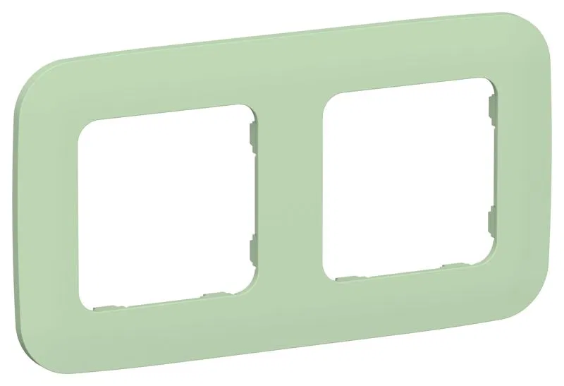 Рамка 2-м СП FLITE РУ-2-А-ФлФ фисташк. IEK FI-M22-31-20-K93