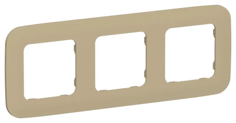 Рамка 3-м СП FLITE РУ-3-А-ФлХ хаки IEK FI-M32-31-20-K59