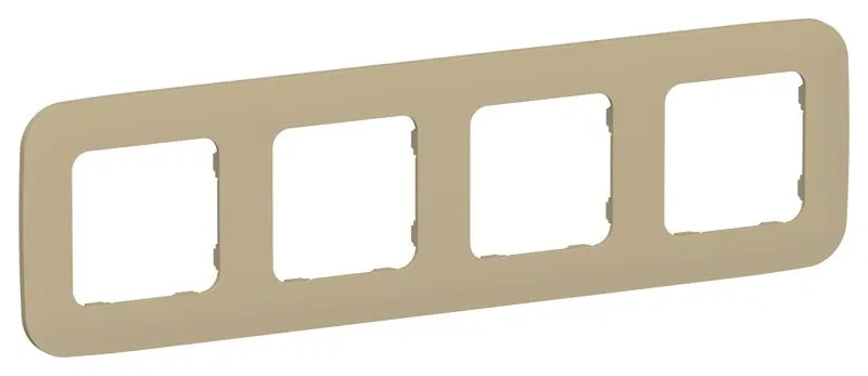 Рамка 4-м СП FLITE РУ-4-А-ФлХ хаки IEK FI-M42-31-20-K59