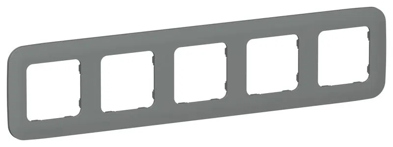 Рамка 5-м СП FLITE РУ-5-А-ФлМА мокрый асфальт IEK FI-M52-31-20-K80