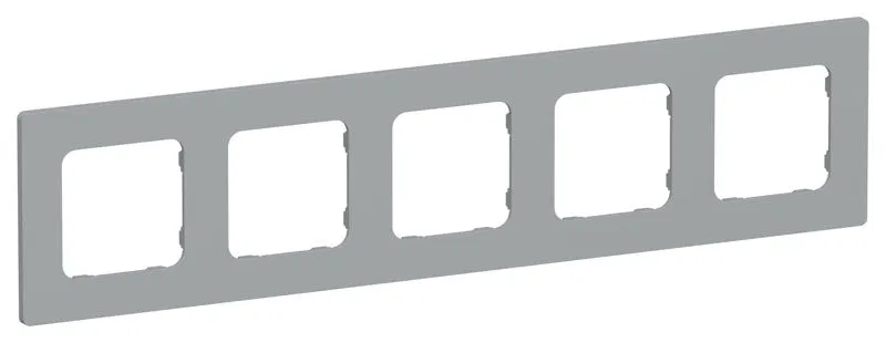 Рамка 5-м СП FLITE РУ-5-К-ФлС сер. IEK FI-M52-32-20-K03