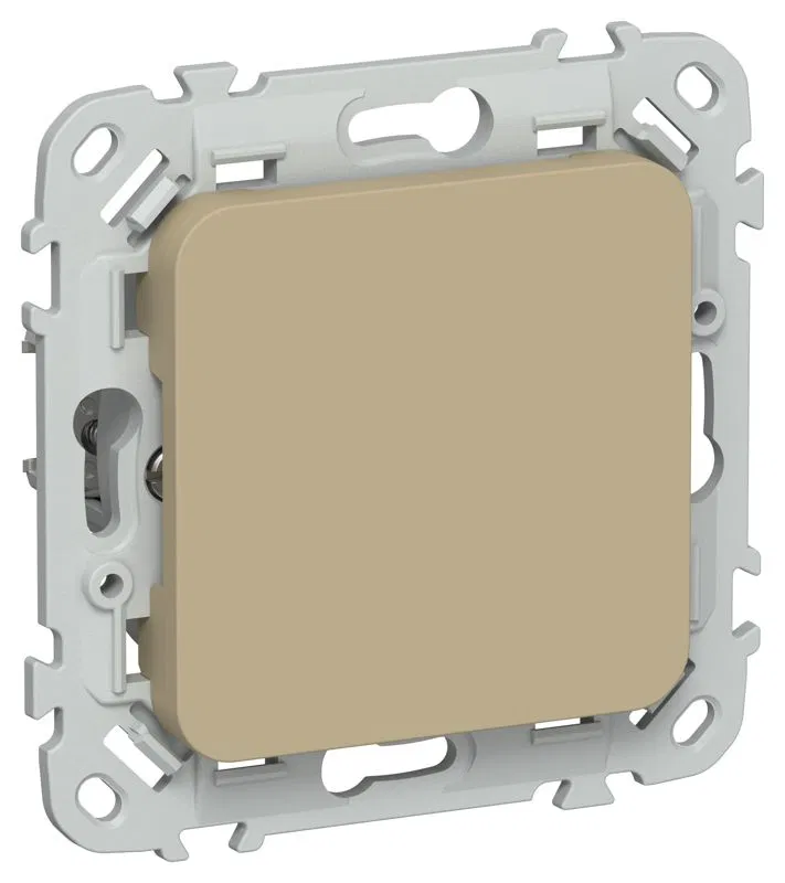 Заглушка СП FLITE ЗГ-ФлХ с суппортом механизм хаки IEK FI-PL10-K59