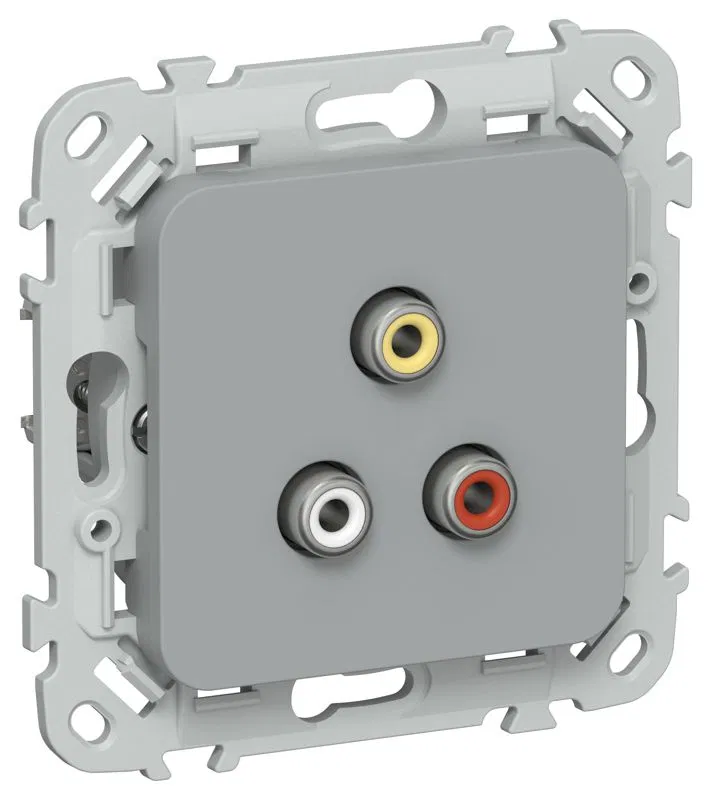 Розетка RCA СП FLITE РАрса-ФлС механизм сер. IEK FI-R10-K03