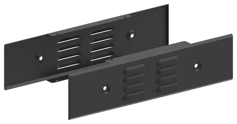 Панель цоколя вентилируемая 100х400 RAL7021 FORMAT (уп.2шт) IEK FO-00D-PCV-010-040-7021