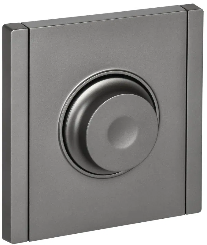 Светорегулятор поворотно-нажимной СП FORTE&PIANO FP554 600Вт сталь IEK FP-D20-0600-K46