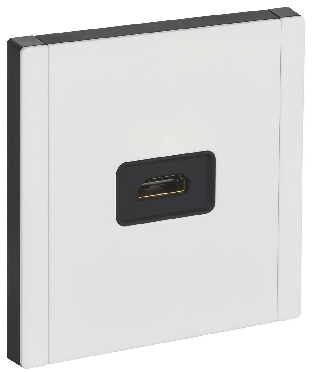 FORTE&PIANO HDMI Socket FP240M metal white IEK FP-H10-M-K01