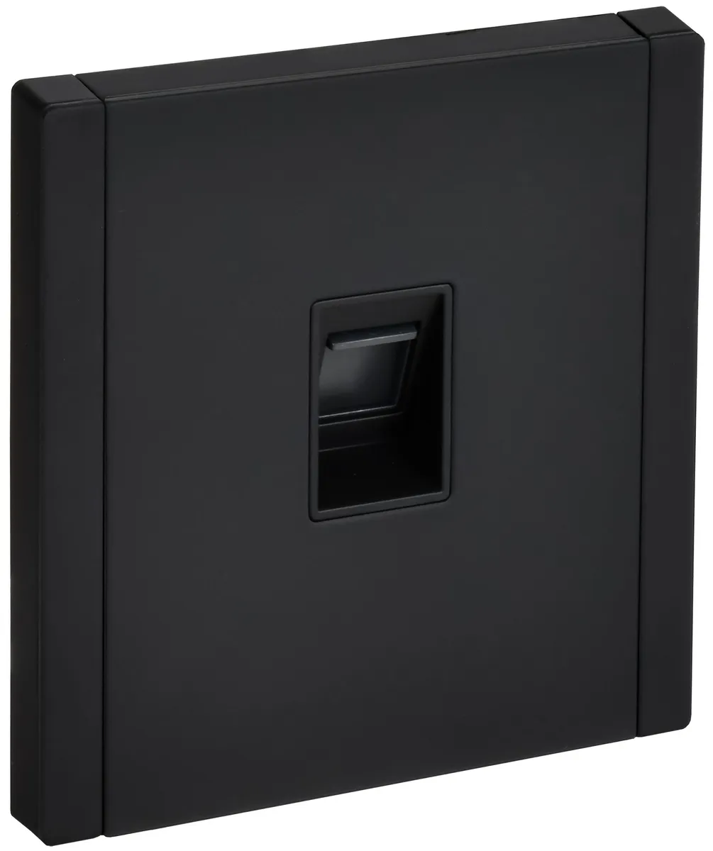Розетка компьютерная FORTE&PIANO FP132M RJ45 кат.5E черн. IEK FP-K10-1-M-K02