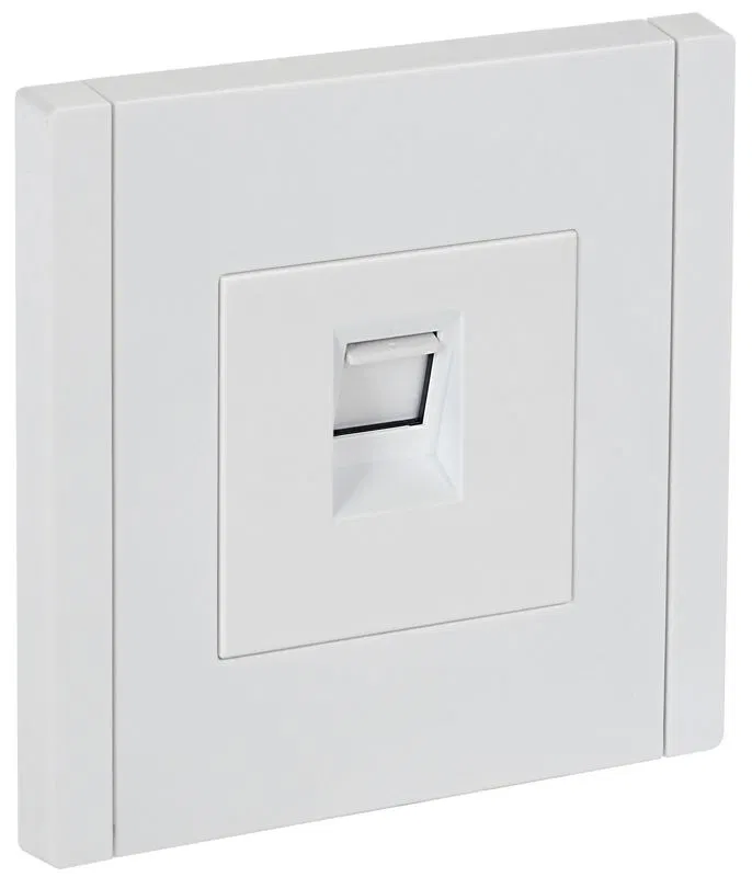 Розетка компьютерная RJ45 кат.6 FORTE&PIANO FP231 бел. IEK FP-K10-2-K01
