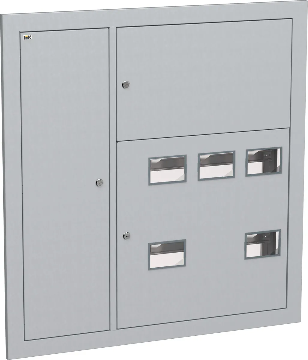 Корпус метал. ЩЭ-5-Э 36 IP31 (слабот. отсек слева) LIGHT IEK IND-MKM43-05-31-E-L IEK