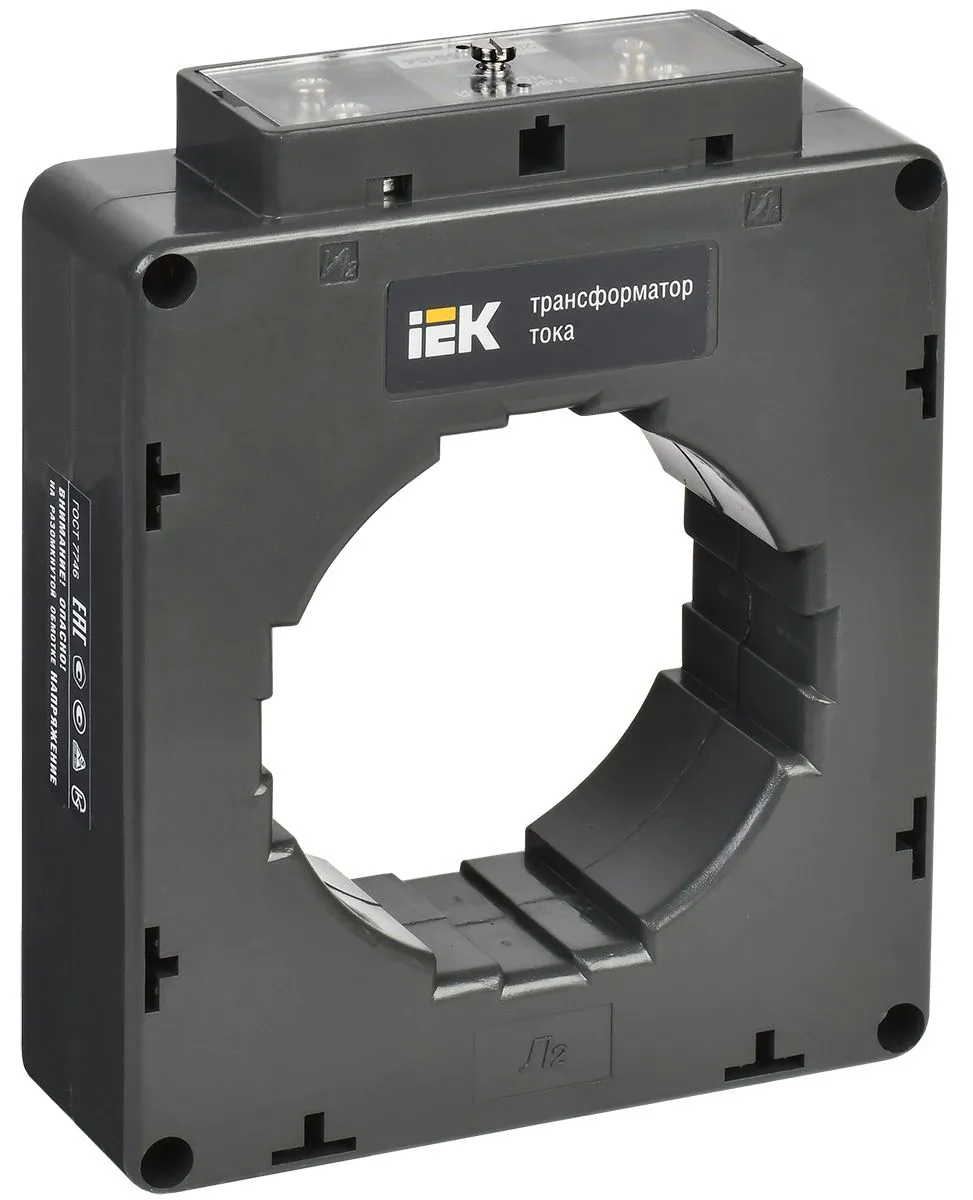 Трансформатор тока ТТИ-85 1000/5А 15ВА 0,5 IEK