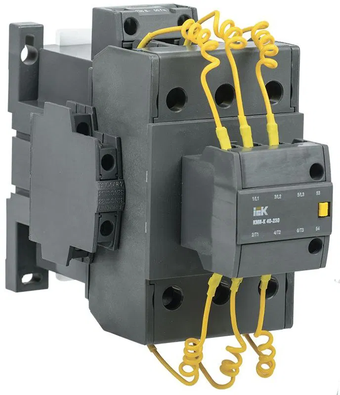 Контактор для конденсаторов КМИ-К 40кВАр KARAT IEK KKMK-40-230-01