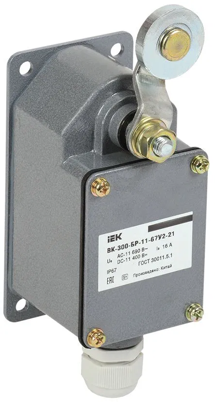 Limit Switch VK-300-BR-11-67U2-21 IP67 IEK KV-1-300-1