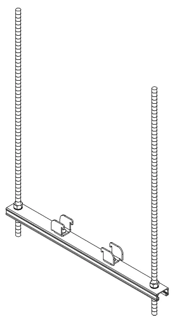 LINEBAR 母线槽水平安装件 800A Al IEK LB-0800A4-35-F-HS
