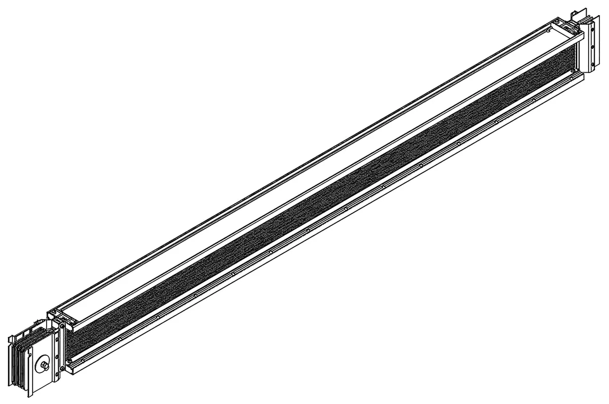 LINEBAR Straight section L=4000mm 2000A Al 3L+N+PER IP55 transport IEK LB-2000A4-35-F-R