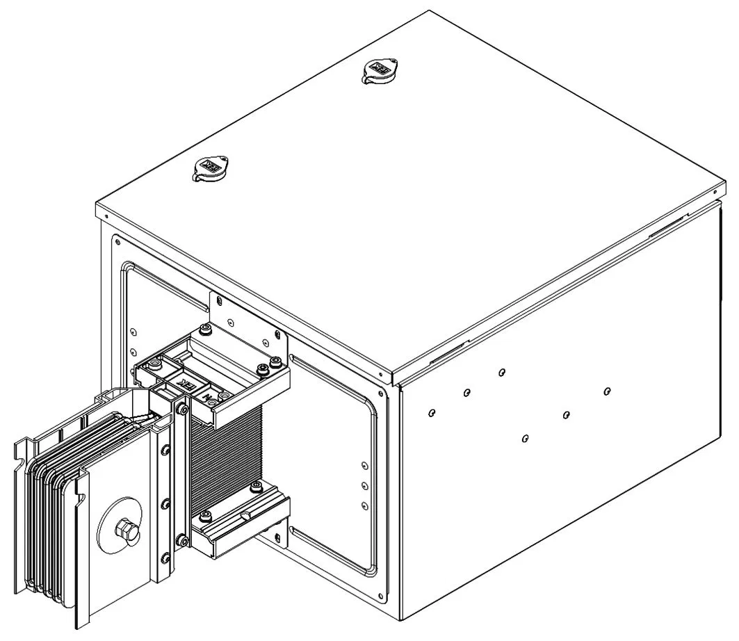LINEBAR End power section 3200A Al 3L+N+PER IP55 transport IEK LB-3200A4-35-F-EB