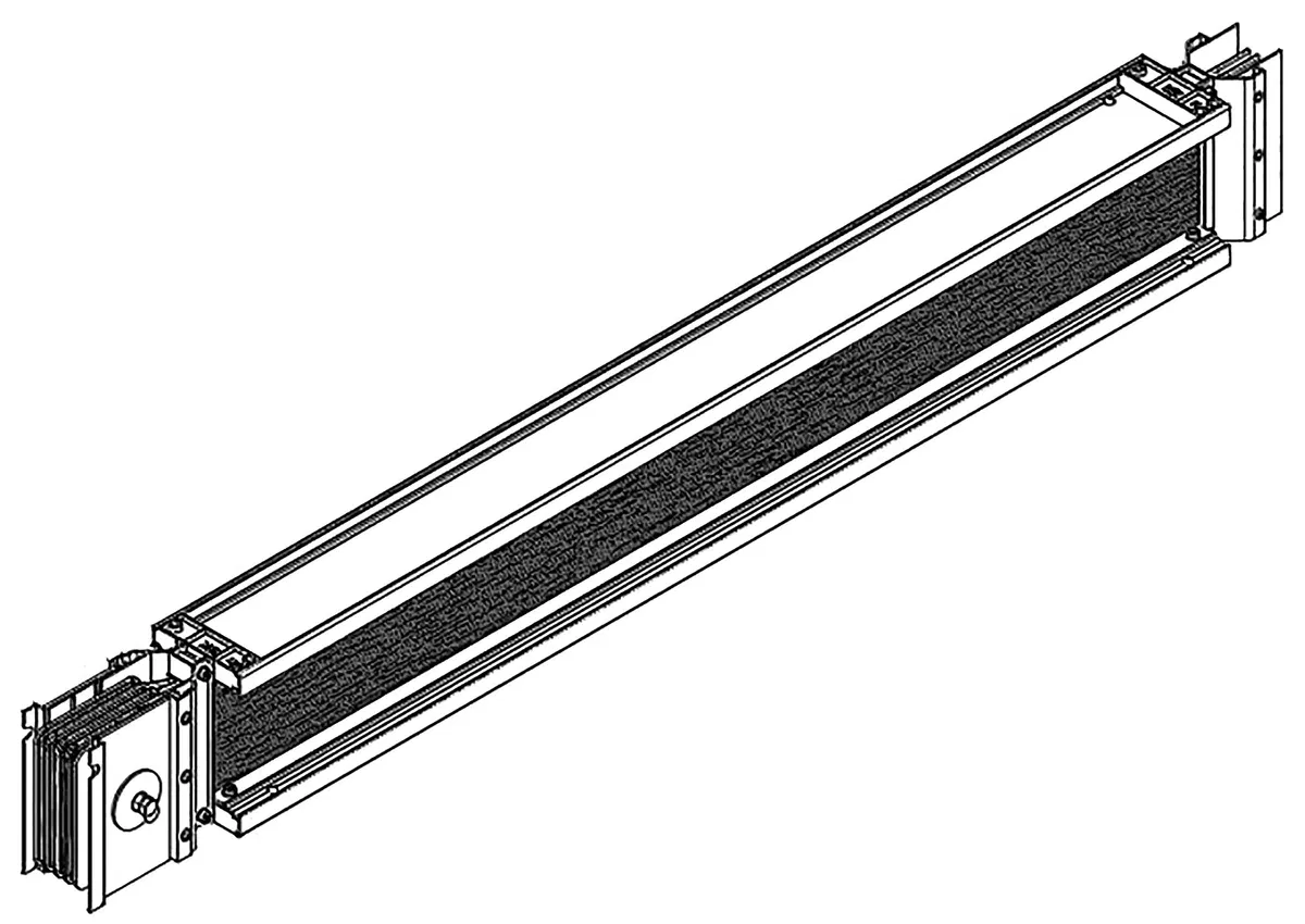 LINEBAR Straight section 2000-2990mm 5000A Al 3L+N+1/2PE IP55 transport IEK LB-5000A5-35-F-SD