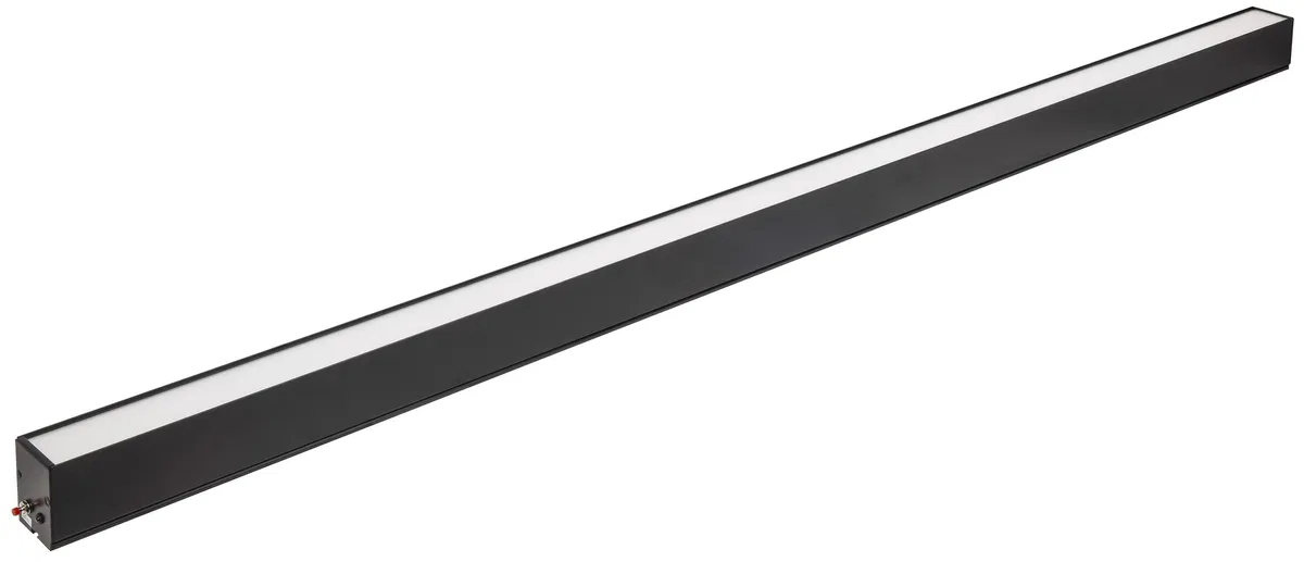 LED线性灯 15031A СТАНДАРТ PRO 36W 5000K 1540x50x70mm БАП 1h 乳白 黑色 IEK LDCK-0-15031A-036-50-K02