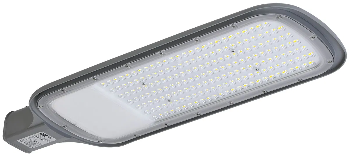 Светильник светодиодный консольный ДКУ 1012-200Ш 5000К IP65 серый IEK LDKU1-1012-200-5000-K03
