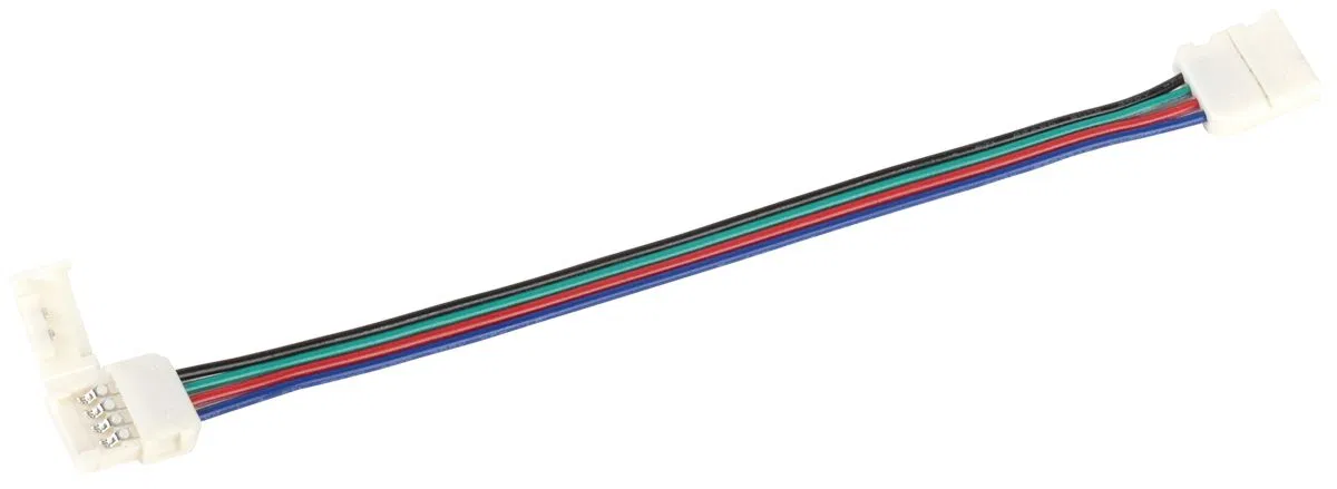 Коннектор 3шт RGB 10мм (разъем-15см-разъем) IEK LSCON10-RGB-212-03