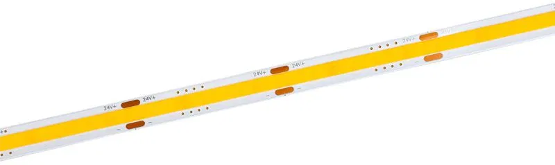 Лента светодиодная COB-312LED 8Вт/м IP20 8мм 24В 3000К (уп.5м) IEK LSR11-1-312-20-1-1-05