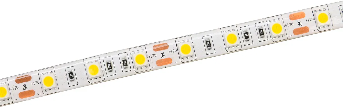 Лента светодиодная 5м LSR-5050WW60-14,4-IP65-12В IEK LSR2-1-060-65-3-05