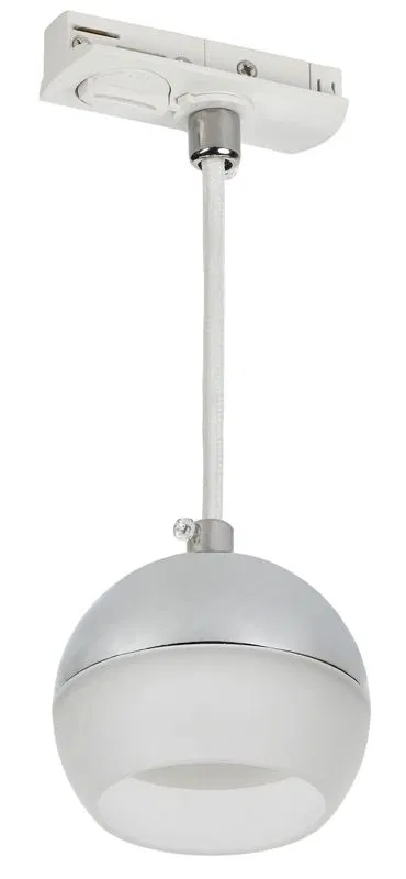 Светильник 4119 декоративный трековый подвесной GX53 хром IEK LT-UCB0-4119-GX53-1-K23
